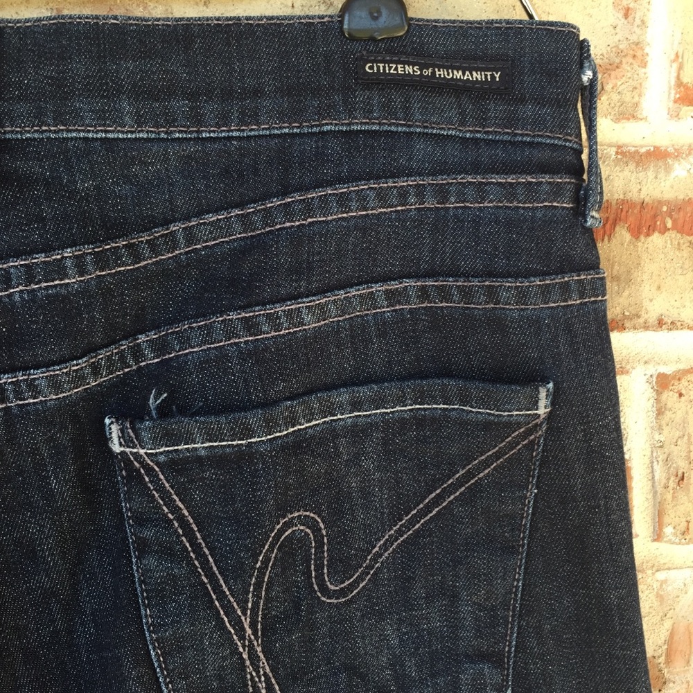 ANTHRO C.O.H. Hutton Mid Rise Wide Leg Jeans 29 - Picture 4 of 8